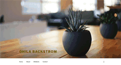 Desktop Screenshot of dhilabackstrom.com